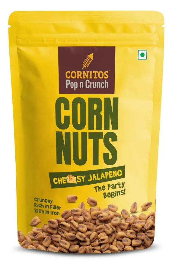 Cornitos Corn Nuts Cheesy Jalapeno 150 gm