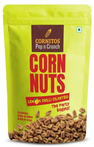 Cornitos Corn Nuts Lemon Chilli Cilantro 150 gm