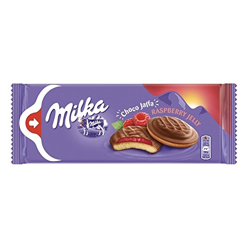 Milka Jaffa Chocolate Raspberry Jelly Cookies 147 gm