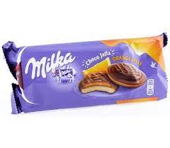 Milka Jaffa Orange Jelly Cookies  147 gm