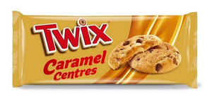 TWIX CARAMEL CENTRES COOKIES 144GM