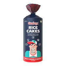 ORGANIC BROWN RICE CAKES MULTIGRAIN 7 SEEDS UNSALTED 135GM