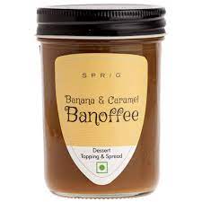 Sprig Banana & Caramel Banoffee Topping & Spread 290 gm