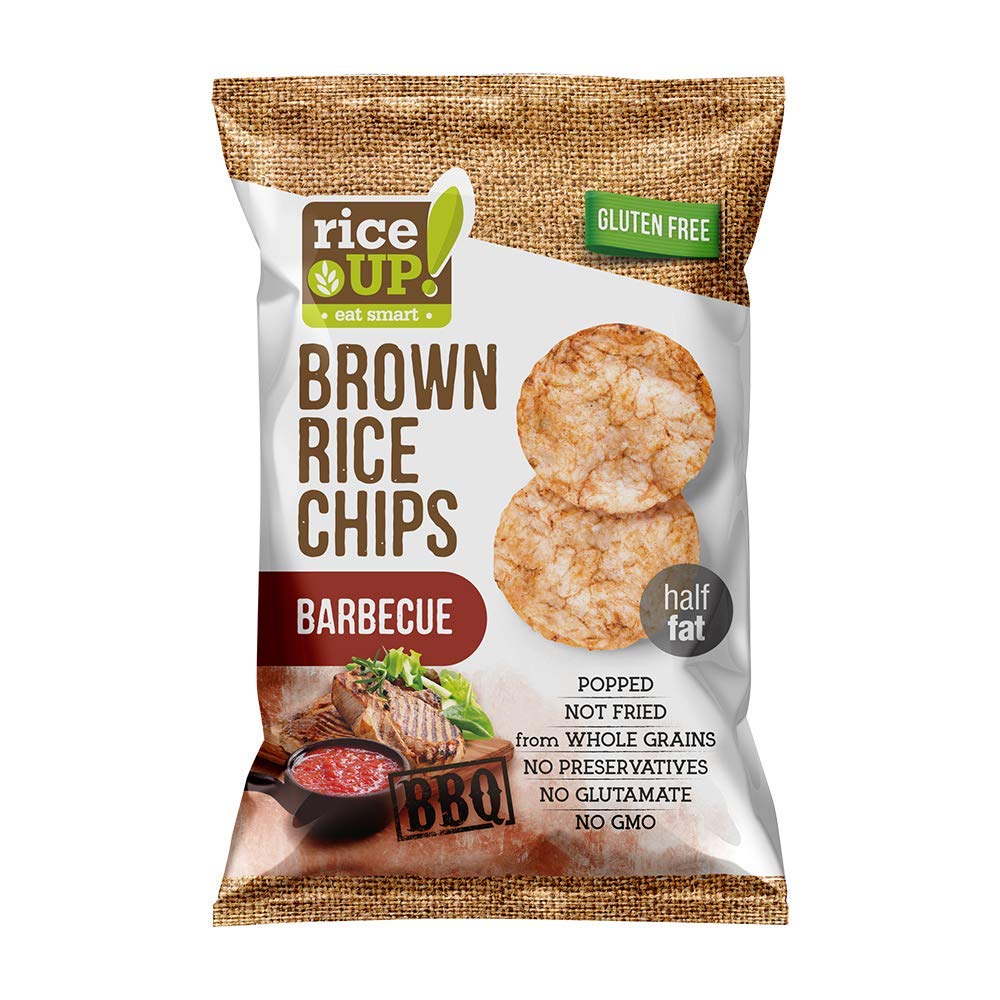 Rice Popped Brown Rice Chips 60 Gm