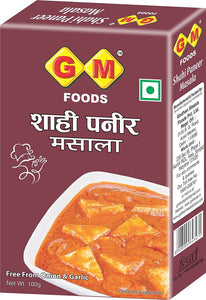 G M Foods Shahi Paneer Masala 100 Gm