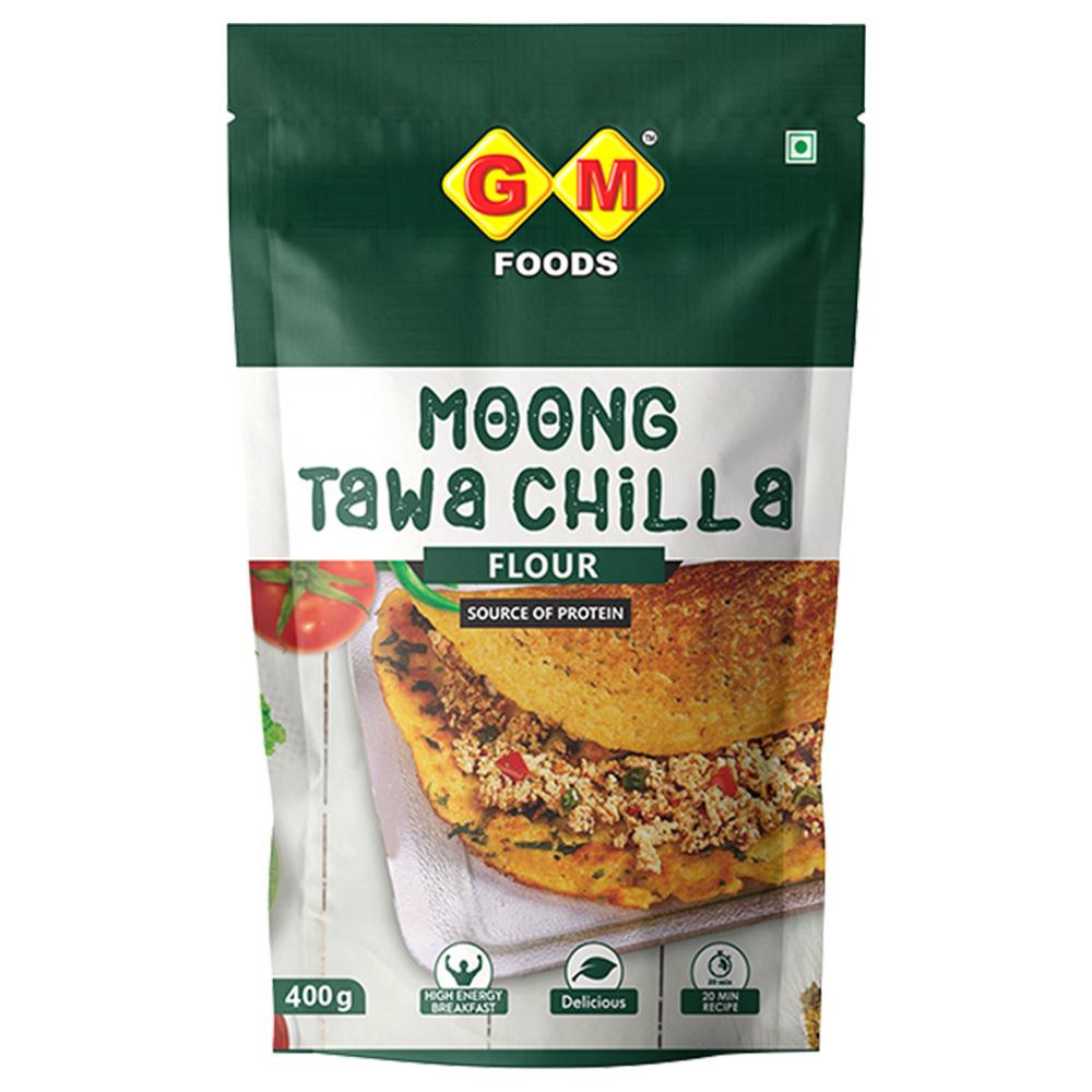 G M Foods Moong Tawa Chilla Flour Mix 400 Gm