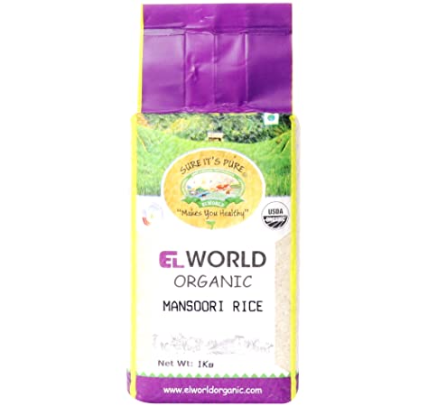 ELWORLD Organic Mansoori Rice 1kg