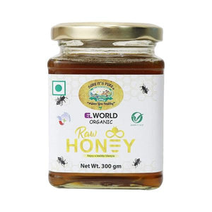 ELWORLD Organic Raw Honey 300gm