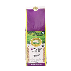 ELWORLD Organic Peanut 500gm