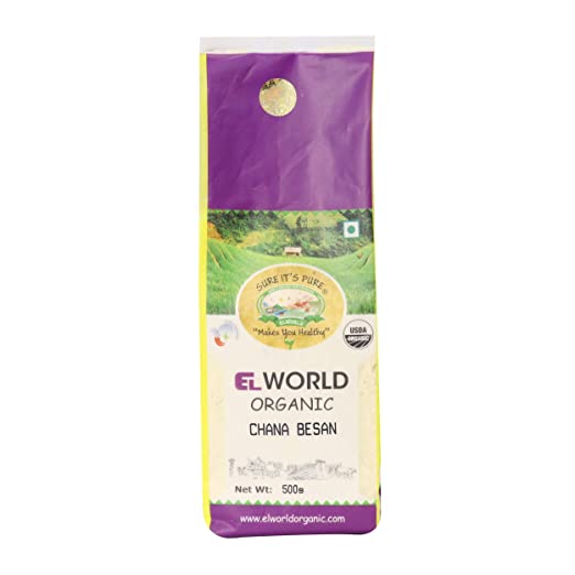 ELWORLD Organic Chana Besan 500gm