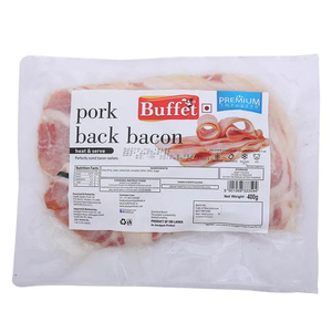 Buffet Pork Back bacon 400g