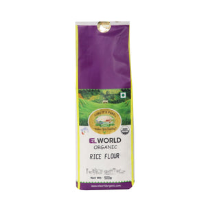 ELWORLD Organic Rice Flour 500gm