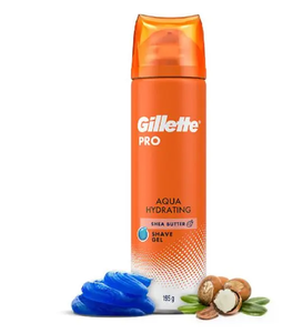 Gillette Pro Aqua Hydrating Shea Butter Shave Gel 195 gm