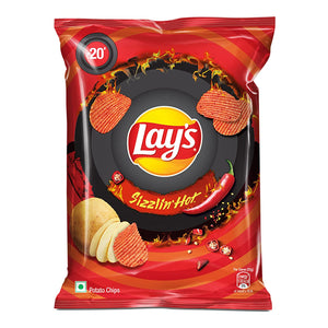 Lays Sizzlin Hot Chips 50g