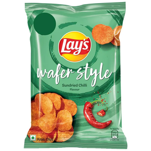 Lays Wafer Style Sundried Chili Flavour 52gm