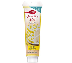 Betty Crocker Decorating Icing Yellow Tastes Delicious 120gm