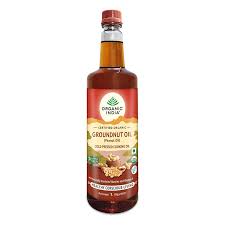 Organic India Groundnut Oil 1ltr