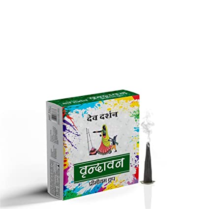 Devdarshan Vrindavan Premium Dhoop Gulal 20stick