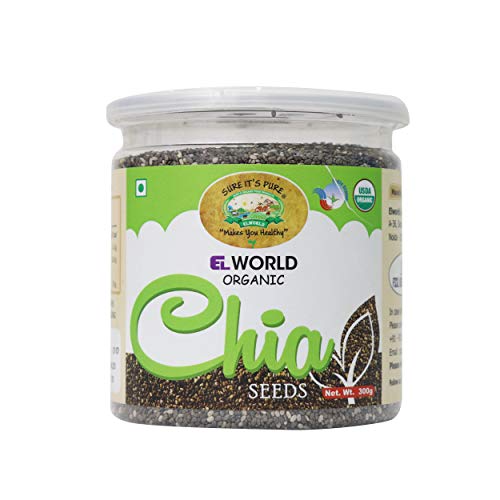 Elworld Organic Chia Seeds  300Gm