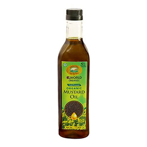 elworld Organic Cold Pressed Mustard Oil 1 ltr