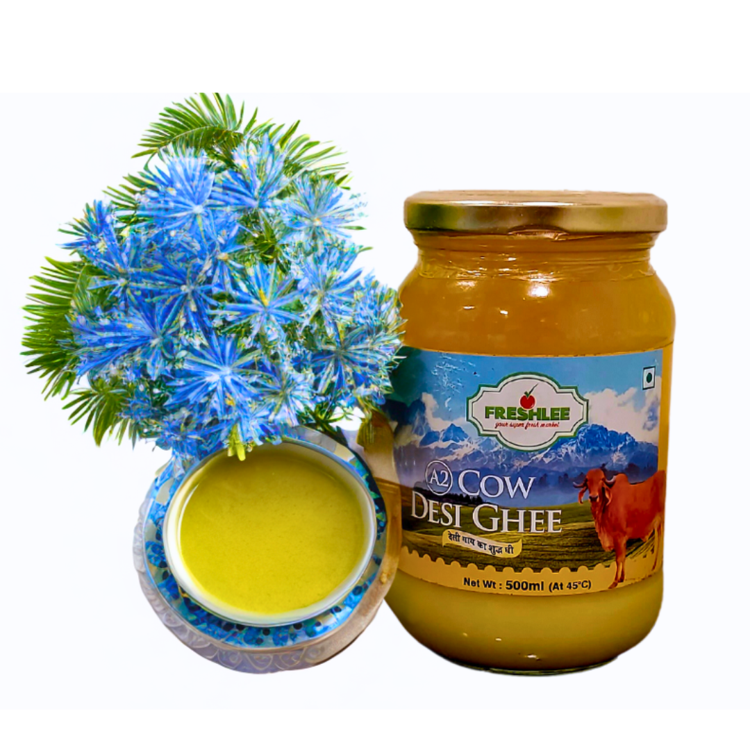 Freshlee Organic Desi Cow ghee A2 500 ml