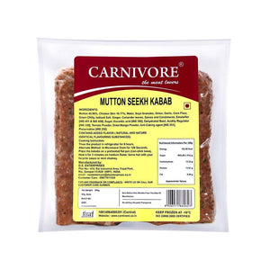 Carnivore Mutton Seekh Kabab 500 gm