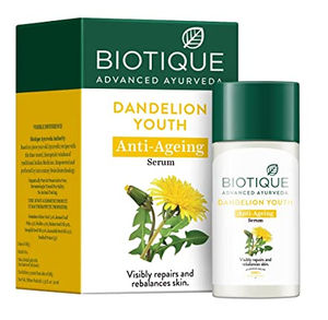 BIOTIQUE DANDELION YOUTH ANTI-AGEING SERUM 40ML