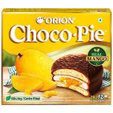 ORION CHOCO-PIE REAL MANGO 28GX12PACKS 336G