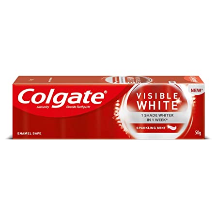 Colgate Toothpaste Visible White 50gm