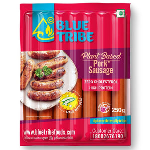 BLUE TRIBE PLANT-BASED PORK SAGSAGE 250GM