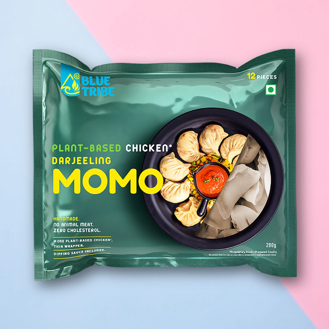 BLUE TRIBE PLANT-BASED CHICKEN DARJEELING MOMO 280GM