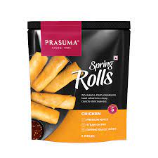 Prasuma chicken spring rolls 6 pieces