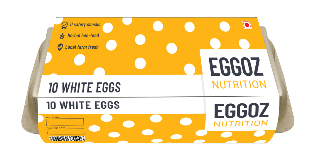 EGGOZ Nutrition White Egg 10Pcs