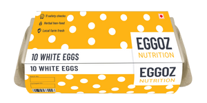 EGGOZ Nutrition White Egg 10Pcs