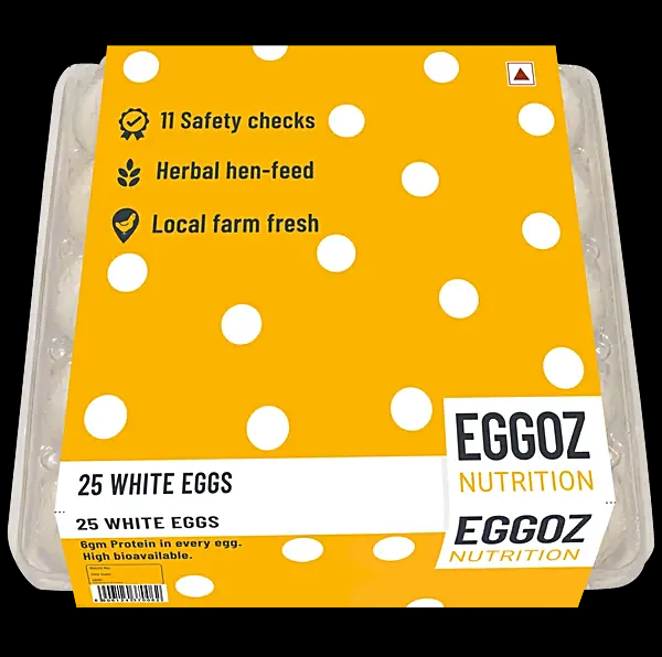 EGGOZ Nutrition Brown Egg 25Pcs