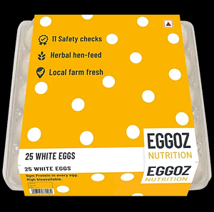 EGGOZ Nutrition Brown Egg 25Pcs