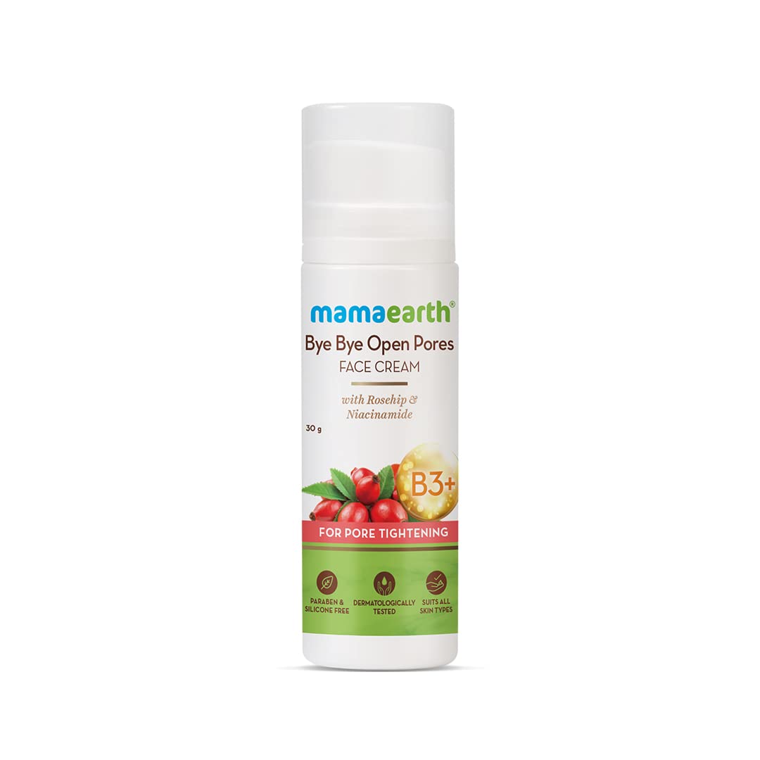 Mamaearth Bye bye Open Pores Face Cream Pore Tightening 30 gm