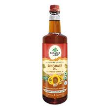 Organic India Sunflower Oil 1ltr