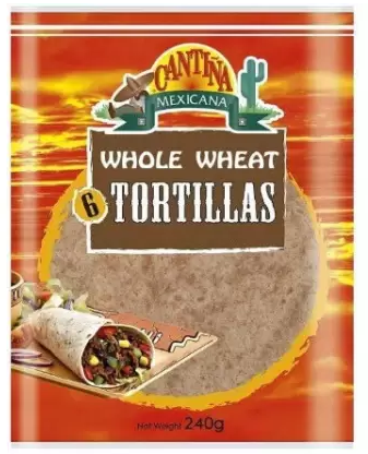 Cantina Mexicana Whole wheat Tortollas Wraps 240 gm