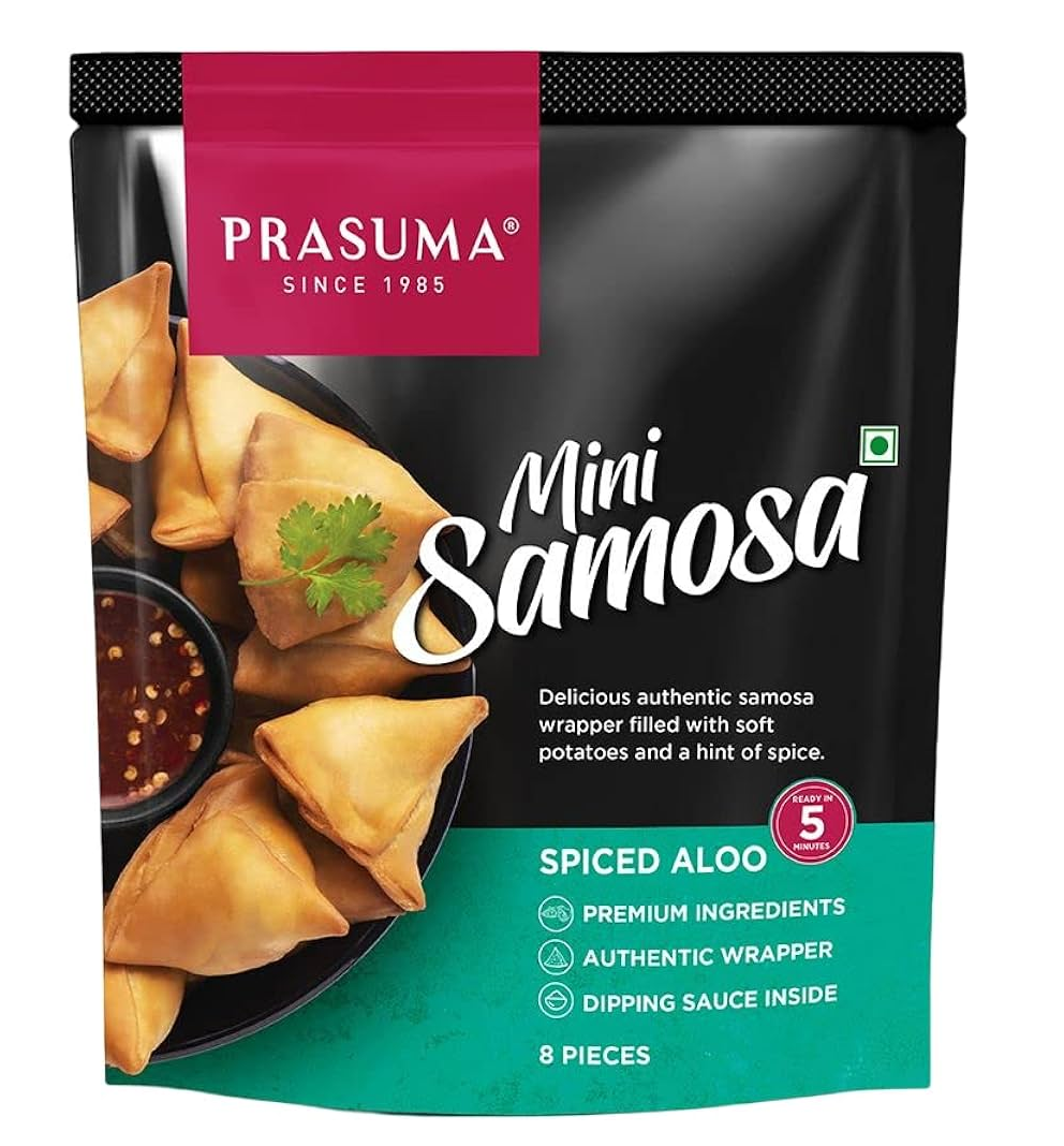 PRASUMA  MINI SAMOSA CHICKEN 8 PCS.