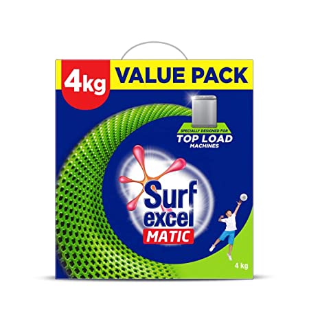 SURF EXCEL MATIC POWDER TOP LODE 4KG