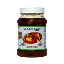 Natures Boon Garlic Pickle 200 Gm