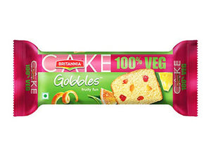 Britannia 100% Veg fruit cake 120gm