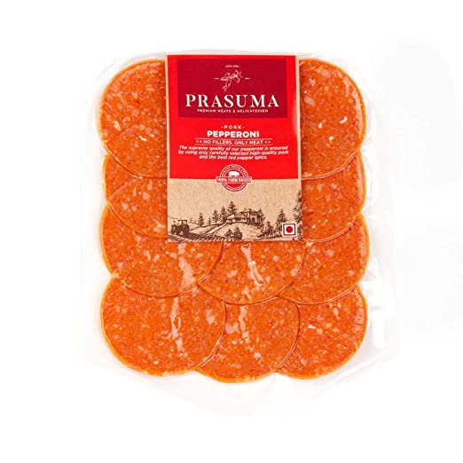 PRASUMA PORK PEPPERONI SALAMI 100GM