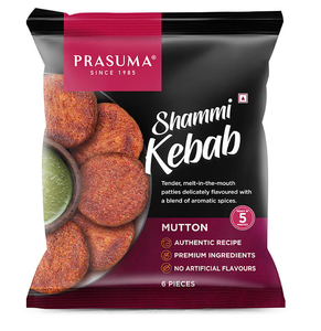 PRASUMA SHAMMI KEBAB MUTTON 6 PIECES