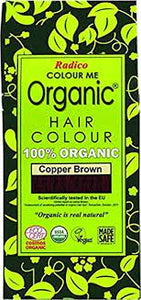 Radico Organic Hair Colour 100% Organic  Copper Brown-100 Gm