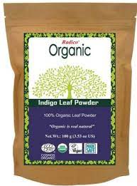 Radico Organic Indigo Leaf Powder 100Gm