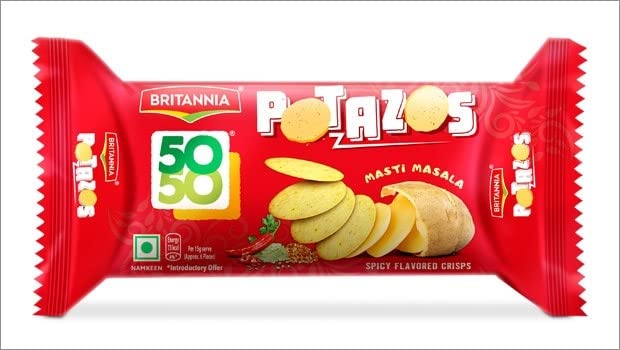 Britannia 50-50-Potazos Masti Masala 71.5 gm