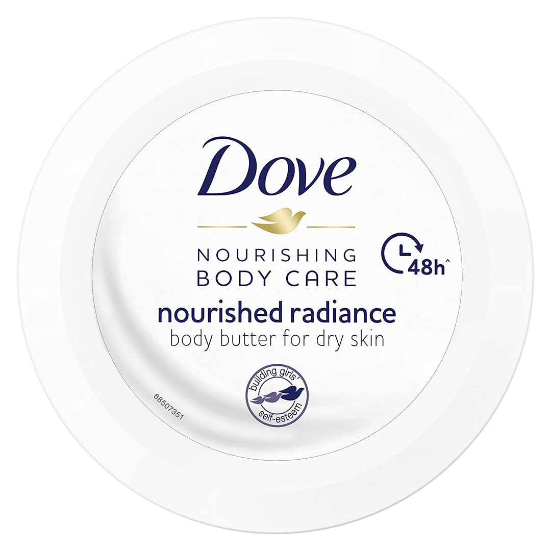 DOVE NOURISHED RADIANCE BODY BUTTER 48H 250ML