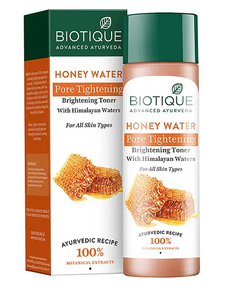 Biotique Honey Water pore Tightening Toner Waters 120 ml